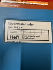 Reparaturleitfaden polo 86c gebraucht kaufen  Sarstedt