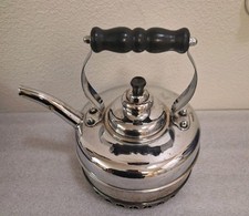 Chaleira The Simplex Patent Whistling cromada em cobre maciço 400709-402190  comprar usado  Enviando para Brazil