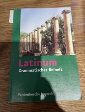 Latinum grammatisches beiheft gebraucht kaufen  Aschbach, Hefersweiler, Rothselberg