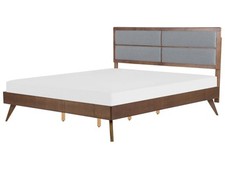 Bett holzoptik dunkelbraun gebraucht kaufen  Wietzendorf