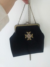 Borsa nera velluto usato  Cosenza