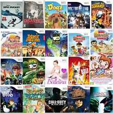 Usado, Jogos para Nintendo Wii compre um ou pacote entrega super rápida comprar usado  Enviando para Brazil