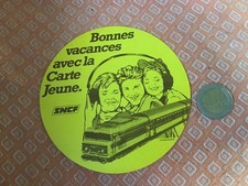 Autocollant sncf carte d'occasion  La Crau