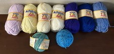 Lote de 7+ novelos de náilon acrílico fio vintage Patons várias cores, usado comprar usado  Enviando para Brazil