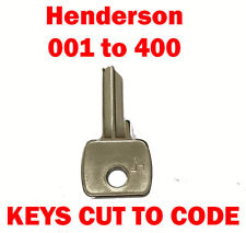 Henderson 001 400 for sale  MACCLESFIELD