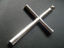 Kreuz anhänger silber gebraucht kaufen  Kerben, Rüber, Lonnig