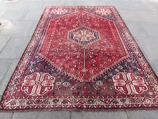 Tapete vintage usado feito à mão tradicional oriental lã desbotada vermelho rosa 275x194cm comprar usado Tapete vintage usado feito à mão tradicional oriental lã desbotada vermelho rosa 275x194cm comprar usado  Enviando para Brazil