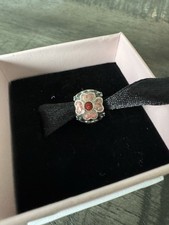 Pandora charm blume gebraucht kaufen  Hamburg