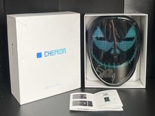 Usado, Máscara Facial Digital Chemion - LED - IMAGEM PERSONALIZADA - Ajustável *NOVO* *CAIXA ABERTA* comprar usado  Enviando para Brazil