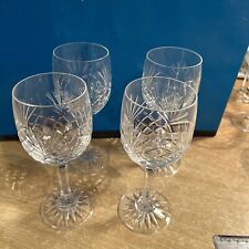 Crystal wine glasses for sale  LLANDYSUL