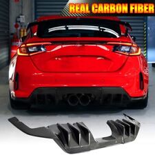 Para Honda Civic 11Th FL5 Type-R 2023-2024 para-choque traseiro difusor lábio CARBONO REAL comprar usado Para Honda Civic 11Th FL5 Type-R 2023-2024 para-choque traseiro difusor lábio CARBONO REAL comprar usado  Enviando para Brazil