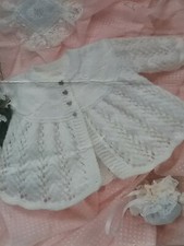 Knitting pattern matinee for sale  DURSLEY