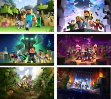 Minecraft vlies fototapete gebraucht kaufen  Versand nach Germany