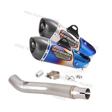 51MM Tips For Honda CBR250R 2011-2016 Blue Escape Exhaust Muffler Mid Link Pipe comprar usado 51MM Tips For Honda CBR250R 2011-2016 Blue Escape Exhaust Muffler Mid Link Pipe comprar usado  Enviando para Brazil
