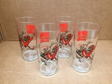 Usado, CONJUNTO DE 4 COPOS VINTAGE COCA-COLA ANOS 80 COLLEGIATE CREST UNIVERSITY OF ATHENS GEORGIA comprar usado  Enviando para Brazil