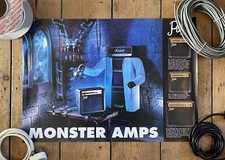 Marshall JMP  JCM900 PARK  promotional poster -  1990's - Frankenstein  Monster comprar usado  Enviando para Brazil
