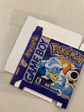 POKEMON AZUL - NINTENDO GAME BOY - APENAS CAIXA + PROTETOR comprar usado  Enviando para Brazil