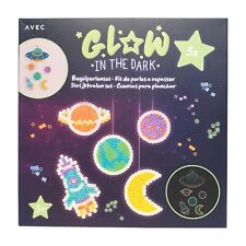 Bügelperlenset glow the gebraucht kaufen  Schenefeld
