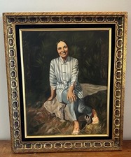 Portrait original oil for sale  San Diego