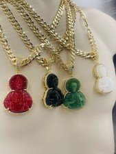 Big San Judas De Cristal Chapado en Oro De 18k De Piedra De Jade De Alta Calidad comprar usado Big San Judas De Cristal Chapado en Oro De 18k De Piedra De Jade De Alta Calidad comprar usado  Enviando para Brazil