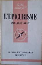 épicurisme jean brun d'occasion  Paris XX