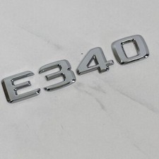 1996-2002 Mercedes-Benz E430 emblema letras números porta traseira porta traseira cromada comprar usado  Enviando para Brazil
