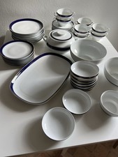Tafelservice kobaltblau goldra gebraucht kaufen  Hamburg