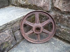 Cast iron wheel for sale  CARNFORTH