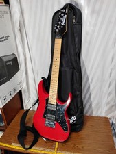 Guitarra elétrica Ibanez Gio miKro Candy Apple cor vermelha e estojo macio para-choque  comprar usado  Enviando para Brazil