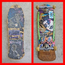 1980’s VISION MARK GONZALES Pro SKATEBOARD Caminhões independentes arte Macarrão Dunce comprar usado  Enviando para Brazil