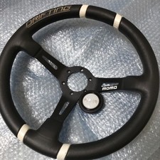 MOMO DRIFTING 35mm Couro Branco Cone Profundo Chifre Botão Drift #PCAPV1 comprar usado  Enviando para Brazil