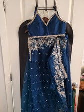 Lashkaraa teal blue for sale  Arlington