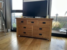 Oak furnitureland solid for sale  LONDON