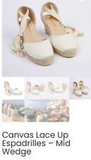 Espadrille wedge sandals for sale  UK