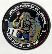 écusson pompier securite d'occasion  Neuves-Maisons