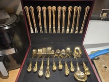 Piece gold plated for sale  Midland