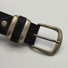 Vintage black leather for sale  SWANSEA
