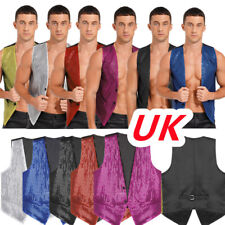 Mens waistcoat glitter for sale  SWANSEA