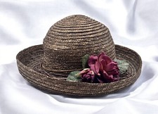 Vtg sunhat straw for sale  Niagara Falls