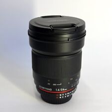 Obiettivo samyang 24mm usato  Roma