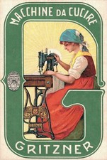 Pubblicità macchine cucire usato  Asti
