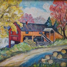 Old autumn landscape for sale  Greenfield