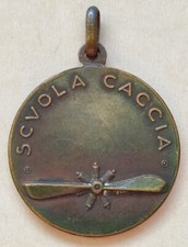 Medaglia scuola caccia usato  Roma