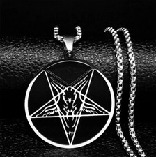Pentagramm baphomet hexe gebraucht kaufen  Darmstadt