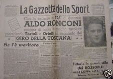 Gazzetta sport 1946 usato  Italia