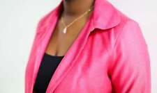Pink cropped jacket for sale  LONDON