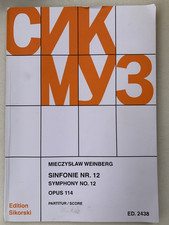 Noten weinberg sinfonie gebraucht kaufen  Berlin