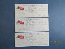 Checks coca cola for sale  Buffalo