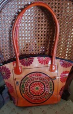 Borsa artigianale pelle usato  Paterno