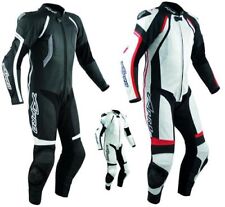 Lederkombi Lederanzug Motorrad Sport CE Protektoren Rindsleder Lether Suit comprar usado  Enviando para Brazil
